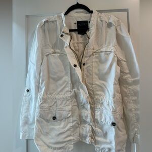 Sanctuary Women's Cream Utility Jacket